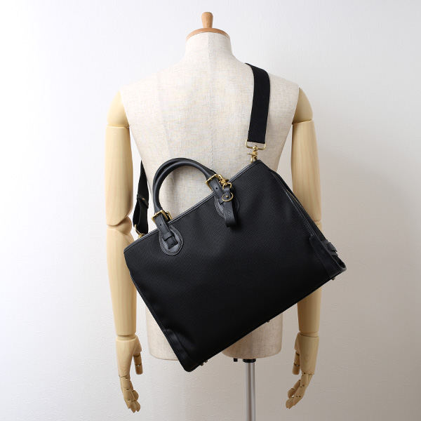  ビジネスバッグ メンズ 本革 ブランド ブラック 黒 黒色 ブリーフケース レディース ショルダー付き 軽量 A4 上品 シンプル 上質 ナイロン 出張 高級 レザー カバン ドレス 鞄 撥水性あり fetia(フェティア) ティアレシリーズ(Tiare Series)