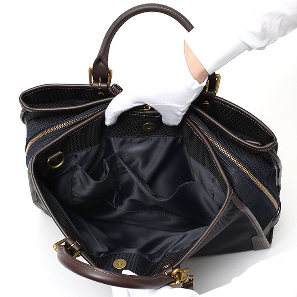  ビジネスバッグ メンズ 本革 ブランド ブルー ネイビー 青色 ブリーフケース レディース ショルダー付き 軽量 A4 上品 シンプル 上質 ナイロン 出張 高級 レザー カバン ドレス 鞄 撥水性あり fetia(フェティア) ティアレシリーズ(Tiare Series)