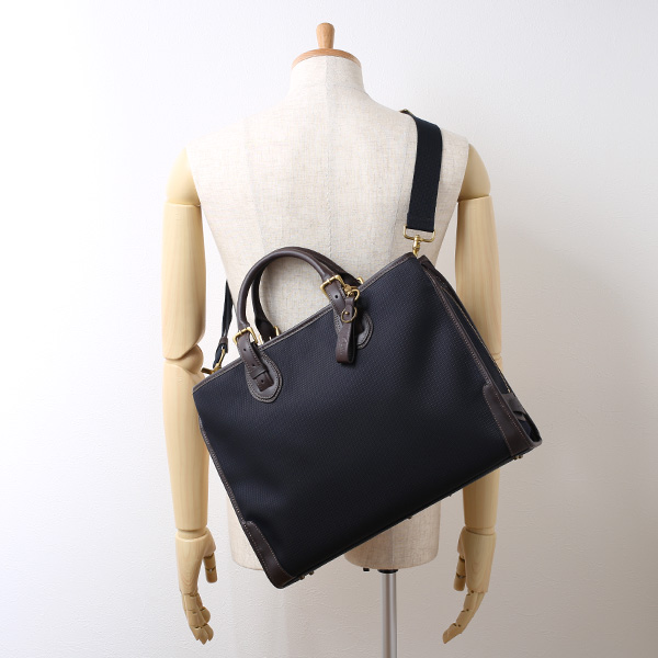  ビジネスバッグ メンズ 本革 ブランド ブルー ネイビー 青色 ブリーフケース レディース ショルダー付き 軽量 A4 上品 シンプル 上質 ナイロン 出張 高級 レザー カバン ドレス 鞄 撥水性あり fetia(フェティア) ティアレシリーズ(Tiare Series)