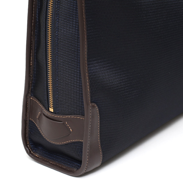  ビジネスバッグ メンズ 本革 ブランド ブルー ネイビー 青色 ブリーフケース レディース ショルダー付き 軽量 A4 上品 シンプル 上質 ナイロン 出張 高級 レザー カバン ドレス 鞄 撥水性あり fetia(フェティア) ティアレシリーズ(Tiare Series)