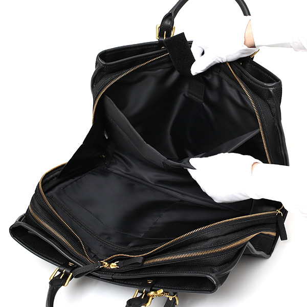  ブリーフケース メンズ 本革 ブランド ブラック 黒 黒色 ビジネスバッグ レディース ショルダー付き 軽量 A4 上品 シンプル 上質 ナイロン 出張 高級 レザー カバン ドレス 鞄 撥水性あり fetia(フェティア) ティアレシリーズ(Tiare Series)