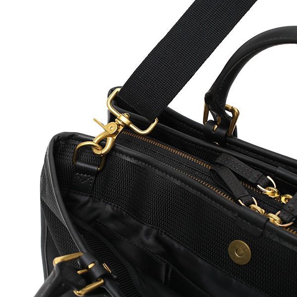  ブリーフケース メンズ 本革 ブランド ブラック 黒 黒色 ビジネスバッグ レディース ショルダー付き 軽量 A4 上品 シンプル 上質 ナイロン 出張 高級 レザー カバン ドレス 鞄 撥水性あり fetia(フェティア) ティアレシリーズ(Tiare Series)