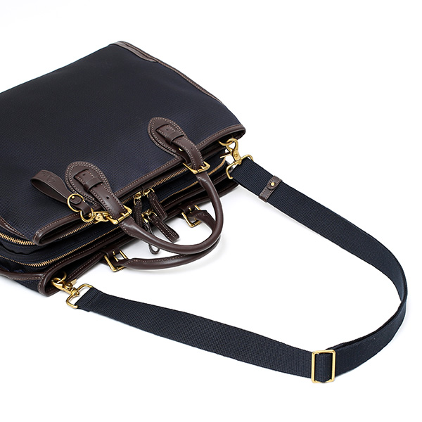  ブリーフケース メンズ 本革 ブランド ブルー ネイビー 青色 ビジネスバッグ レディース ショルダー付き 軽量 A4 上品 シンプル 上質 ナイロン 出張 高級 レザー カバン ドレス 鞄 撥水性あり fetia(フェティア) ティアレシリーズ(Tiare Series)