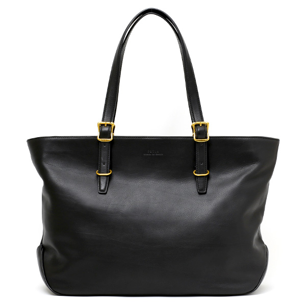 fetia(フェティア) ライロアシリーズ オイルレザー トートバッグ ブラック