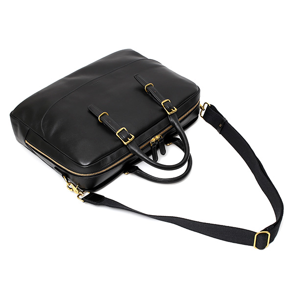 ビジネスバッグ メンズ 本革 レザー ブラック 黒 黒色 日本 ブランド ブリーフケース レディース ショルダー付き A4 高級 上品 大人 シンプル 上質 軽量 大容量 カバン 鞄 オールレザー fetia(フェティア) ライロアシリーズ(Rairoa Series)