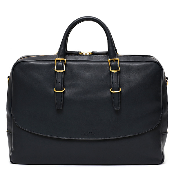 fetia(フェティア) ライロアシリーズ オイルレザー ブリーフケース ネイビー