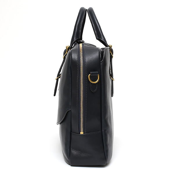 ビジネスバッグ メンズ 本革 レザー ブルー ネイビー 青色 日本 ブランド ブリーフケース レディース ショルダー付き A4 高級 上品 大人 シンプル 上質 軽量 大容量 カバン 鞄 オールレザー fetia(フェティア) ライロアシリーズ(Rairoa Series)