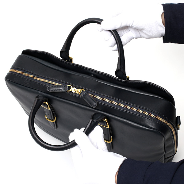 ビジネスバッグ メンズ 本革 レザー ブルー ネイビー 青色 日本 ブランド ブリーフケース レディース ショルダー付き A4 高級 上品 大人 シンプル 上質 軽量 大容量 カバン 鞄 オールレザー fetia(フェティア) ライロアシリーズ(Rairoa Series)