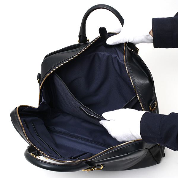 ビジネスバッグ メンズ 本革 レザー ブルー ネイビー 青色 日本 ブランド ブリーフケース レディース ショルダー付き A4 高級 上品 大人 シンプル 上質 軽量 大容量 カバン 鞄 オールレザー fetia(フェティア) ライロアシリーズ(Rairoa Series)