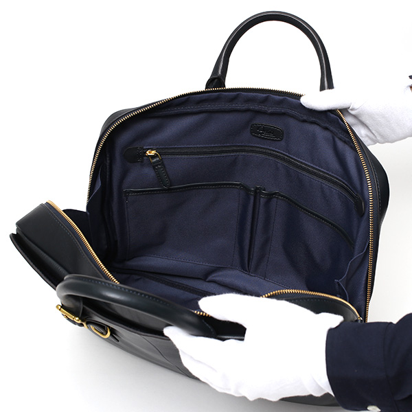 ビジネスバッグ メンズ 本革 レザー ブルー ネイビー 青色 日本 ブランド ブリーフケース レディース ショルダー付き A4 高級 上品 大人 シンプル 上質 軽量 大容量 カバン 鞄 オールレザー fetia(フェティア) ライロアシリーズ(Rairoa Series)