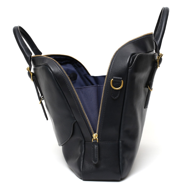 ビジネスバッグ メンズ 本革 レザー ブルー ネイビー 青色 日本 ブランド ブリーフケース レディース ショルダー付き A4 高級 上品 大人 シンプル 上質 軽量 大容量 カバン 鞄 オールレザー fetia(フェティア) ライロアシリーズ(Rairoa Series)