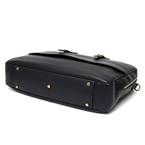 ビジネスバッグ メンズ 本革 レザー ブルー ネイビー 青色 日本 ブランド ブリーフケース レディース ショルダー付き A4 高級 上品 大人 シンプル 上質 軽量 大容量 カバン 鞄 オールレザー fetia(フェティア) ライロアシリーズ(Rairoa Series)