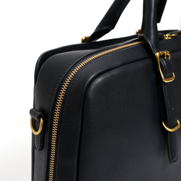 ビジネスバッグ メンズ 本革 レザー ブルー ネイビー 青色 日本 ブランド ブリーフケース レディース ショルダー付き A4 高級 上品 大人 シンプル 上質 軽量 大容量 カバン 鞄 オールレザー fetia(フェティア) ライロアシリーズ(Rairoa Series)