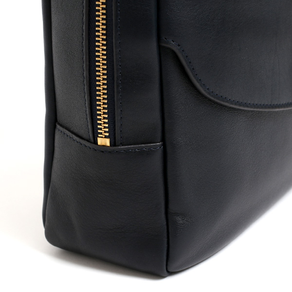 ビジネスバッグ メンズ 本革 レザー ブルー ネイビー 青色 日本 ブランド ブリーフケース レディース ショルダー付き A4 高級 上品 大人 シンプル 上質 軽量 大容量 カバン 鞄 オールレザー fetia(フェティア) ライロアシリーズ(Rairoa Series)