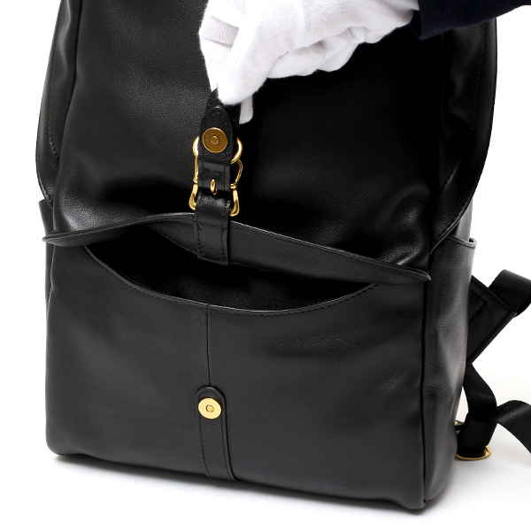  リュック メンズ レディース 本革 レザー ブラック 黒 黒色 バックパック ビジネスバッグ デイパック 日本 ブランド リュックサック バッグ 鞄 カバン 通勤 通学 高級 上品 仕事 スーツ オールレザー fetia(フェティア) ライロアシリーズ(Rairoa Series)