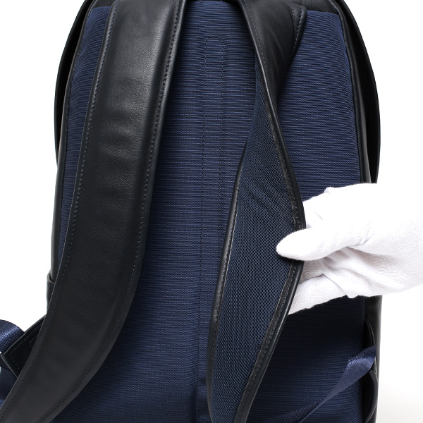  リュック メンズ レディース 本革 レザー ブルー ネイビー 青色 バックパック ビジネスバッグ デイパック 日本 ブランド リュックサック バッグ 鞄 カバン 通勤 通学 高級 上品 仕事 スーツ オールレザー fetia(フェティア) ライロアシリーズ(Rairoa Series)