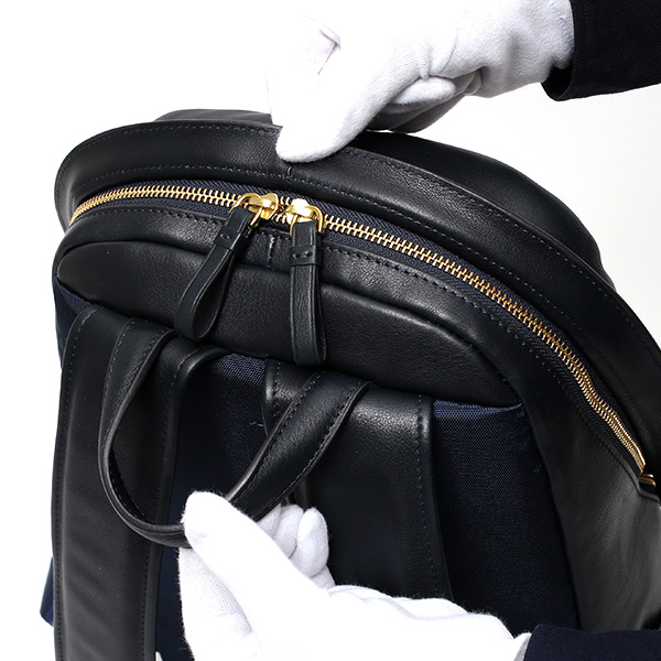  リュック メンズ レディース 本革 レザー ブルー ネイビー 青色 バックパック ビジネスバッグ デイパック 日本 ブランド リュックサック バッグ 鞄 カバン 通勤 通学 高級 上品 仕事 スーツ オールレザー fetia(フェティア) ライロアシリーズ(Rairoa Series)