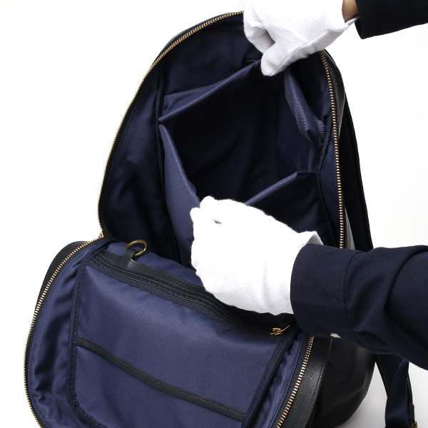  リュック メンズ レディース 本革 レザー ブルー ネイビー 青色 バックパック ビジネスバッグ デイパック 日本 ブランド リュックサック バッグ 鞄 カバン 通勤 通学 高級 上品 仕事 スーツ オールレザー fetia(フェティア) ライロアシリーズ(Rairoa Series)