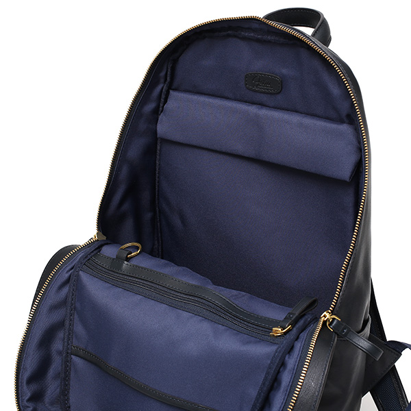  リュック メンズ レディース 本革 レザー ブルー ネイビー 青色 バックパック ビジネスバッグ デイパック 日本 ブランド リュックサック バッグ 鞄 カバン 通勤 通学 高級 上品 仕事 スーツ オールレザー fetia(フェティア) ライロアシリーズ(Rairoa Series)