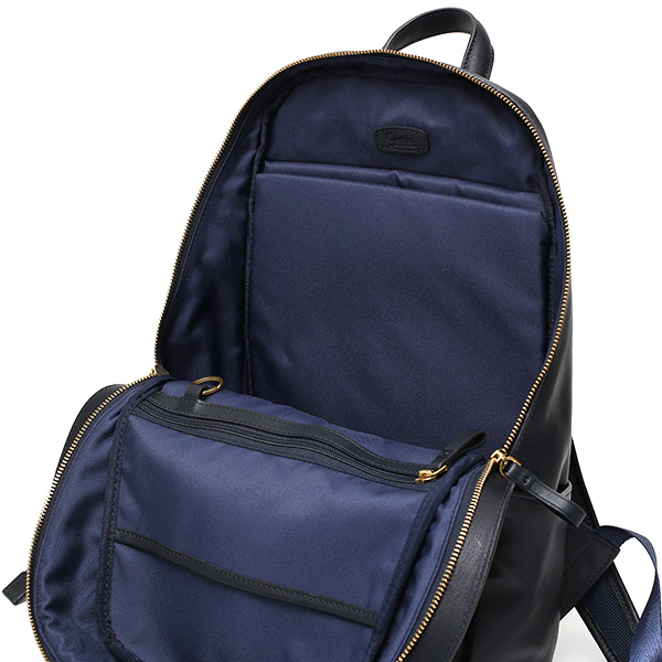  リュック メンズ レディース 本革 レザー ブルー ネイビー 青色 バックパック ビジネスバッグ デイパック 日本 ブランド リュックサック バッグ 鞄 カバン 通勤 通学 高級 上品 仕事 スーツ オールレザー fetia(フェティア) ライロアシリーズ(Rairoa Series)