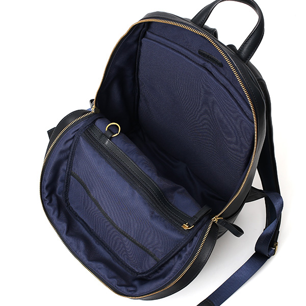  リュック メンズ レディース 本革 レザー ブルー ネイビー 青色 バックパック ビジネスバッグ デイパック 日本 ブランド リュックサック バッグ 鞄 カバン 通勤 通学 高級 上品 仕事 スーツ オールレザー fetia(フェティア) ライロアシリーズ(Rairoa Series)