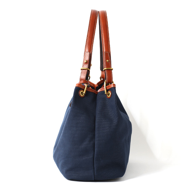  ワンショルダー イタリアンレザー トートバッグ 本革 メンズ レディース ブルー ネイビー 青色 A4 日本 ブランド カバン 鞄 シンプル バッグ おしゃれ 高級 大人 仕事 ビジネス キャンバス 布 軽量 通勤 通学 fetia(フェティア) ファッティシリーズ