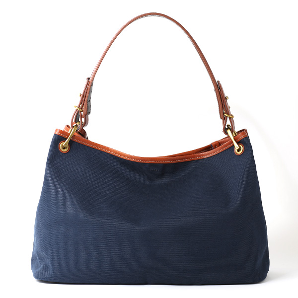  ワンショルダー イタリアンレザー トートバッグ 本革 メンズ レディース ブルー ネイビー 青色 A4 日本 ブランド カバン 鞄 シンプル バッグ おしゃれ 高級 大人 仕事 ビジネス キャンバス 布 軽量 通勤 通学 fetia(フェティア) ファッティシリーズ