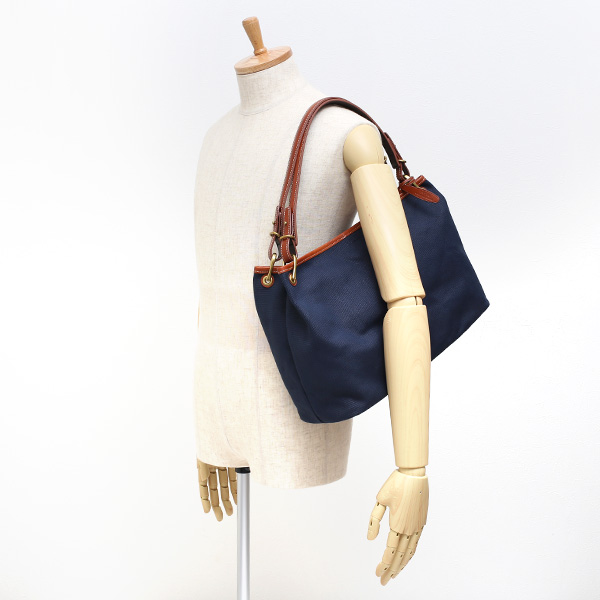  ワンショルダー イタリアンレザー トートバッグ 本革 メンズ レディース ブルー ネイビー 青色 A4 日本 ブランド カバン 鞄 シンプル バッグ おしゃれ 高級 大人 仕事 ビジネス キャンバス 布 軽量 通勤 通学 fetia(フェティア) ファッティシリーズ