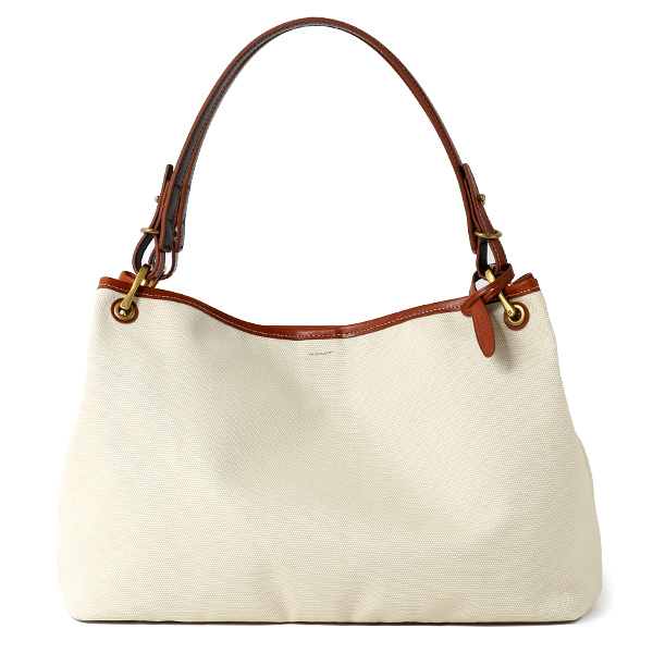 fetia(フェティア) ファッティーシリーズ キャンバス ワンショルダー トートバッグ ホワイト