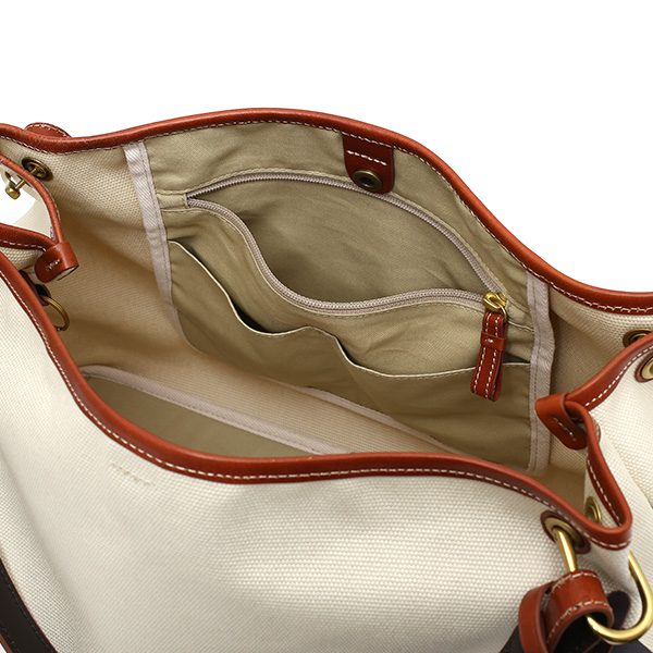  ワンショルダー イタリアンレザー トートバッグ 本革 メンズ レディース ホワイト 白色 A4 日本 ブランド カバン 鞄 シンプル バッグ おしゃれ 高級 大人 仕事 ビジネス キャンバス 布 軽量 通勤 通学 fetia(フェティア) ファッティシリーズ