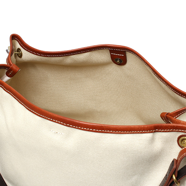  ワンショルダー イタリアンレザー トートバッグ 本革 メンズ レディース ホワイト 白色 A4 日本 ブランド カバン 鞄 シンプル バッグ おしゃれ 高級 大人 仕事 ビジネス キャンバス 布 軽量 通勤 通学 fetia(フェティア) ファッティシリーズ