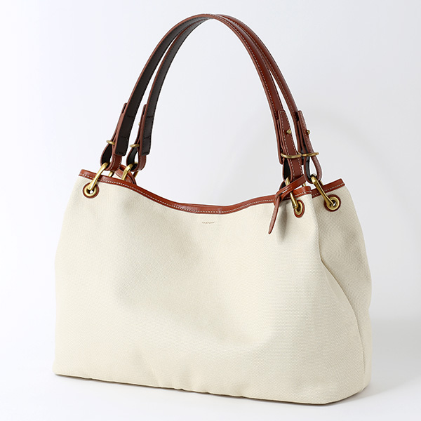  ワンショルダー イタリアンレザー トートバッグ 本革 メンズ レディース ホワイト 白色 A4 日本 ブランド カバン 鞄 シンプル バッグ おしゃれ 高級 大人 仕事 ビジネス キャンバス 布 軽量 通勤 通学 fetia(フェティア) ファッティシリーズ