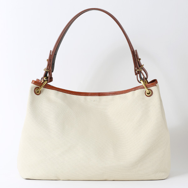  ワンショルダー イタリアンレザー トートバッグ 本革 メンズ レディース ホワイト 白色 A4 日本 ブランド カバン 鞄 シンプル バッグ おしゃれ 高級 大人 仕事 ビジネス キャンバス 布 軽量 通勤 通学 fetia(フェティア) ファッティシリーズ