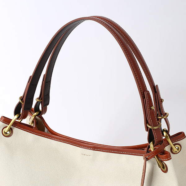  ワンショルダー イタリアンレザー トートバッグ 本革 メンズ レディース ホワイト 白色 A4 日本 ブランド カバン 鞄 シンプル バッグ おしゃれ 高級 大人 仕事 ビジネス キャンバス 布 軽量 通勤 通学 fetia(フェティア) ファッティシリーズ