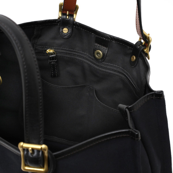  ブリーフケース キャンバス 帆布 メンズ 本革 ブラック 黒 黒色 レディース ビジネスバッグ レザー 日本 ブランド A4 高級 上品 大人 シンプル 上質 軽量 カバン 鞄 布 小ぶり 小さめ 無地 スタイリッシュ fetia(フェティア) ファッティシリーズ(FA'ATI Series)