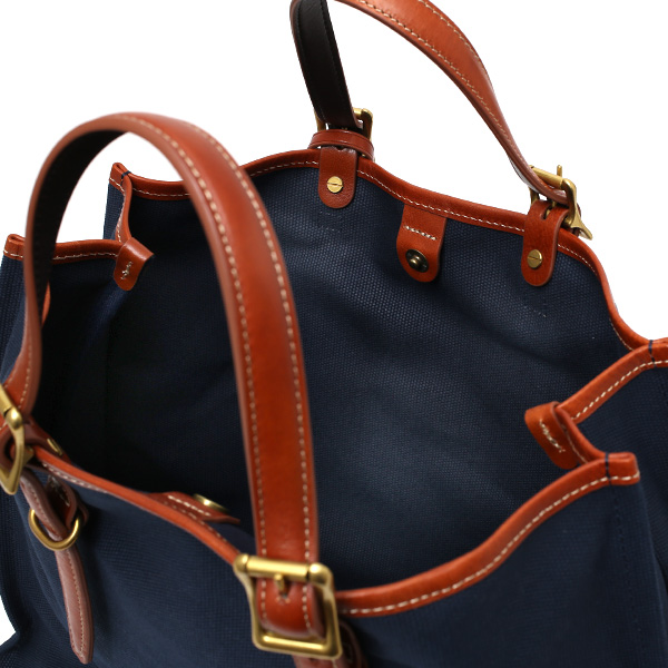  ブリーフケース キャンバス 帆布 メンズ 本革 ブルー ネイビー 青色 レディース ビジネスバッグ レザー 日本 ブランド A4 高級 上品 大人 シンプル 上質 軽量 カバン 鞄 布 小ぶり 小さめ 無地 スタイリッシュ fetia(フェティア) ファッティシリーズ(FA'ATI Series)