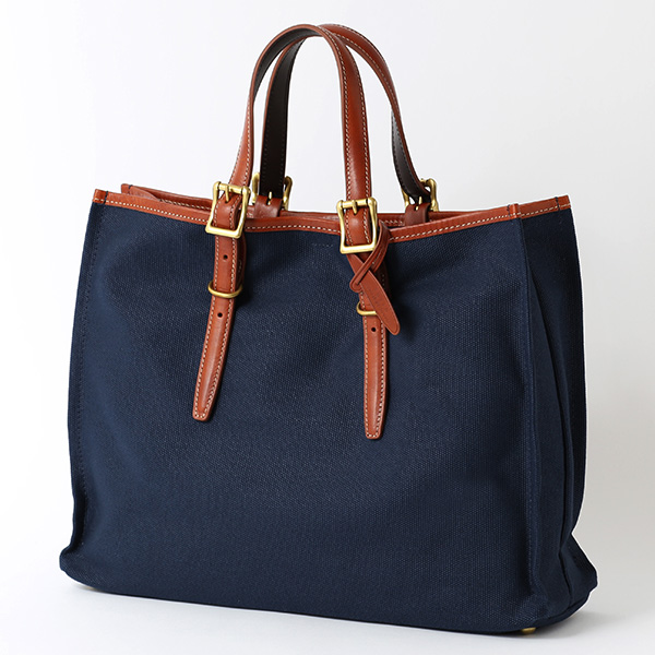  ブリーフケース キャンバス 帆布 メンズ 本革 ブルー ネイビー 青色 レディース ビジネスバッグ レザー 日本 ブランド A4 高級 上品 大人 シンプル 上質 軽量 カバン 鞄 布 小ぶり 小さめ 無地 スタイリッシュ fetia(フェティア) ファッティシリーズ(FA'ATI Series)