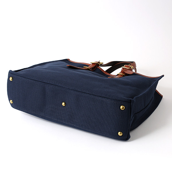  ブリーフケース キャンバス 帆布 メンズ 本革 ブルー ネイビー 青色 レディース ビジネスバッグ レザー 日本 ブランド A4 高級 上品 大人 シンプル 上質 軽量 カバン 鞄 布 小ぶり 小さめ 無地 スタイリッシュ fetia(フェティア) ファッティシリーズ(FA'ATI Series)