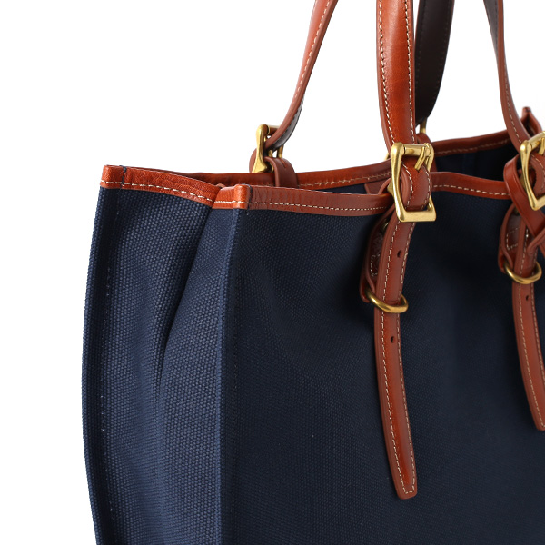  ブリーフケース キャンバス 帆布 メンズ 本革 ブルー ネイビー 青色 レディース ビジネスバッグ レザー 日本 ブランド A4 高級 上品 大人 シンプル 上質 軽量 カバン 鞄 布 小ぶり 小さめ 無地 スタイリッシュ fetia(フェティア) ファッティシリーズ(FA'ATI Series)