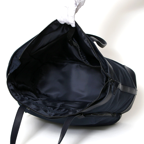  トートバッグ メンズ ファスナー付き ビジネスバッグ A4 通勤 通学 肩がけ 本革 鞄 おしゃれ ブルー ネイビー 青色 レディース ビジネストート 軽量 ナイロン レザー ペットボトル収納 トート ブランド fetia(フェティア)