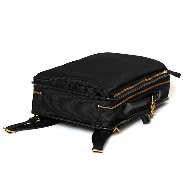  ビジネスリュック メンズ ブランド ビジネスバッグ ナイロン 本革 ブリーフケース 2way A4 PC収納 ブラック 黒 黒色 出張 通勤 リュックサック 大容量 テレワーク fetia(フェティア) Tiare Series(ティアレシリーズ) F20-103