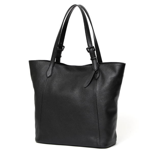  トートバッグ メンズ 縦型 レザー 革 A4 トート レディース ビジネストート シンプル ブランド 大容量 鞄 ブラック 黒 黒色 シュリンクレザー かばん 縦長 無地 肩掛け 通勤 仕事 ビジネス バッグ 高級 fetia(フェティア) F23-101