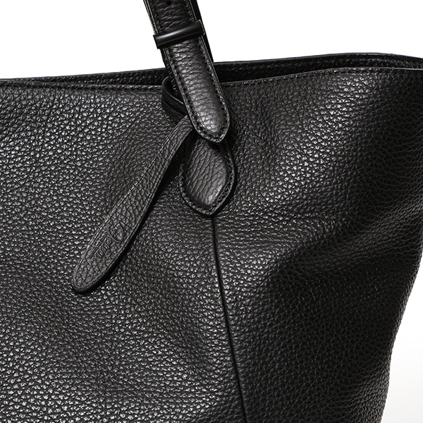  トートバッグ メンズ 本革 ビジネストート A4 大容量 大きめ シュリンクレザー 牛革 通勤 鞄 シンプル ブラック 黒 黒色 カジュアル カバン ノートPC レディース トート 肩掛け おしゃれ ブランド fetia(フェティア) F23-102