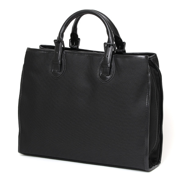  【fetia】 ビジネスバッグ メンズ ブリーフケース ショルダー 本革 ブランド ブラック 黒 黒色 レディース 軽量 A4 30代 40代 50代 シンプル ナイロン 高級 レザー 仕事 鞄 撥水性あり フェティア ティアレシリーズ Tiare Series F23-301