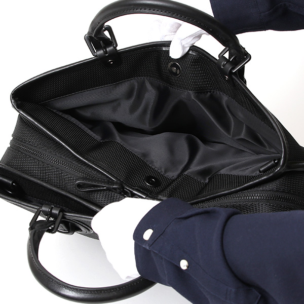  【fetia】 ビジネスバッグ メンズ ブリーフケース ショルダー 本革 ブランド ブラック 黒 黒色 レディース 軽量 A4 30代 40代 50代 シンプル ナイロン 高級 レザー 仕事 鞄 撥水性あり フェティア ティアレシリーズ Tiare Series F23-301