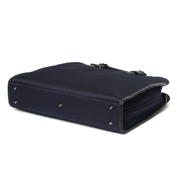  【fetia】 ビジネスバッグ メンズ ブリーフケース ショルダー 本革 ブランド ブルー ネイビー 青色 レディース 軽量 A4 30代 40代 50代 シンプル ナイロン 高級 レザー 仕事 鞄 撥水性あり フェティア ティアレシリーズ Tiare Series F23-301