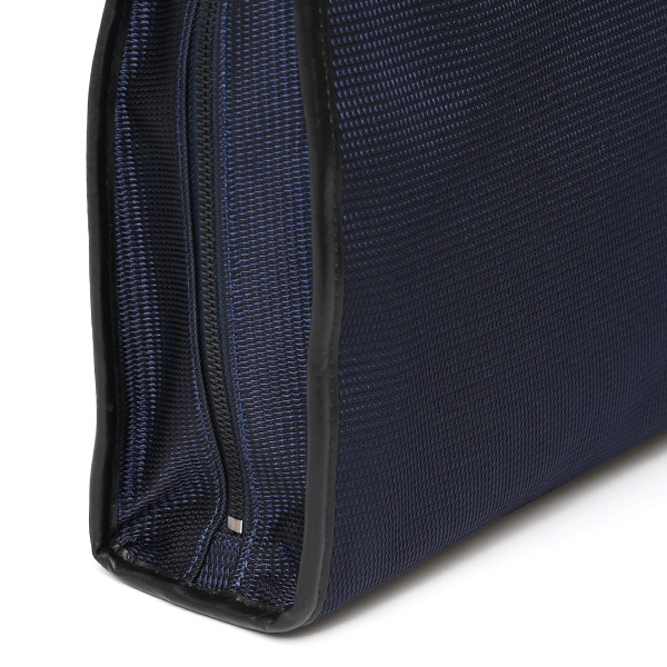  【fetia】 ビジネスバッグ メンズ ブリーフケース ショルダー 本革 ブランド ブルー ネイビー 青色 レディース 軽量 A4 30代 40代 50代 シンプル ナイロン 高級 レザー 仕事 鞄 撥水性あり フェティア ティアレシリーズ Tiare Series F23-301