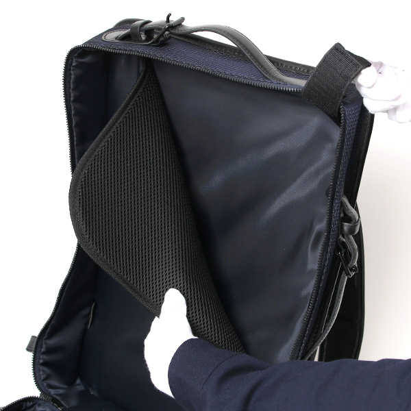  【fetia】 ビジネスリュック メンズ 手持ち 2WAY ビジネスバッグ ブランド A4 PC ブルー ネイビー 青色 30代 40代 50代 レディース 出張 通勤 リュック 仕事 リュックサック 大容量 テレワーク フェティア Tiare Series ティアレ F23-302