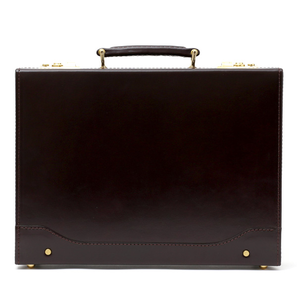 ファイブウッズ(FIVE WOODS) アタッシュケース ダークブラウン