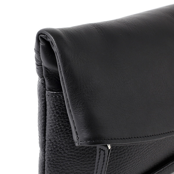 クラッチバッグ メンズ 本革 日本製 ブランド ブラック 黒 黒色 小さめ セカンドバッグ ミニ ショルダーバッグ 肩掛け 鞄 カバン 高級 30代 2way ファイブウッズ(FIVE WOODS) HORIZON(ホライズン) #39241